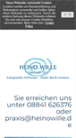 Mobile Screenshot of heinowille.de